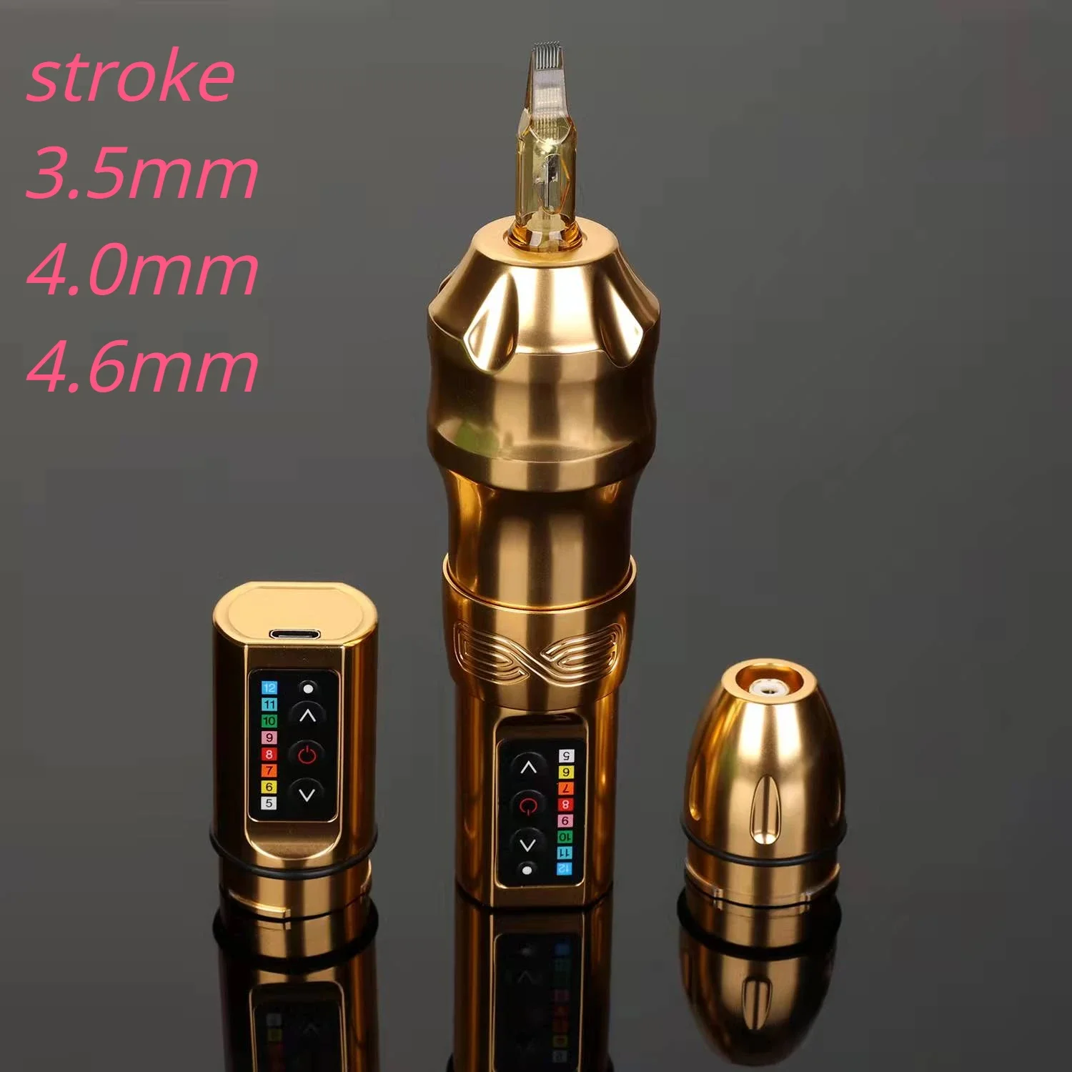 

Makeup pmu device wireless tattoo machine complete rotary pen 10V 12000 RPM professional Battery capacity 2000mAh