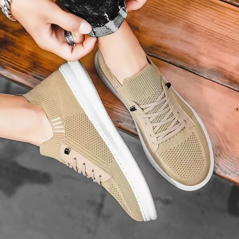 남성 여성 플랫 슈즈 새로운 봄, 여름 및 가을 초경량 스포츠 신발 통기성 충격 흡수 미끄럼 방지 경량