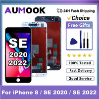 AAA Screen For iPhone SE 2020 2nd SE2 LCD Display Touch Digitizer Assembly For iPhone SE 2022 3rd SE3 LCD for iPhone 8 Display