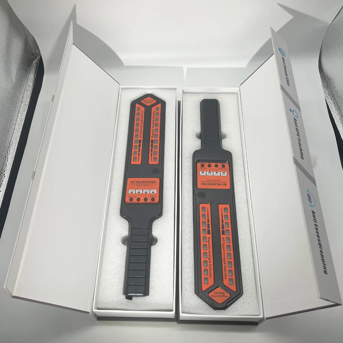 

anti spy gadgets Portable Privacy Guardian DS810 Find GPS Trackers/Mobile Phones 1MHz - 12000MHz Sound/Vibration Alarm