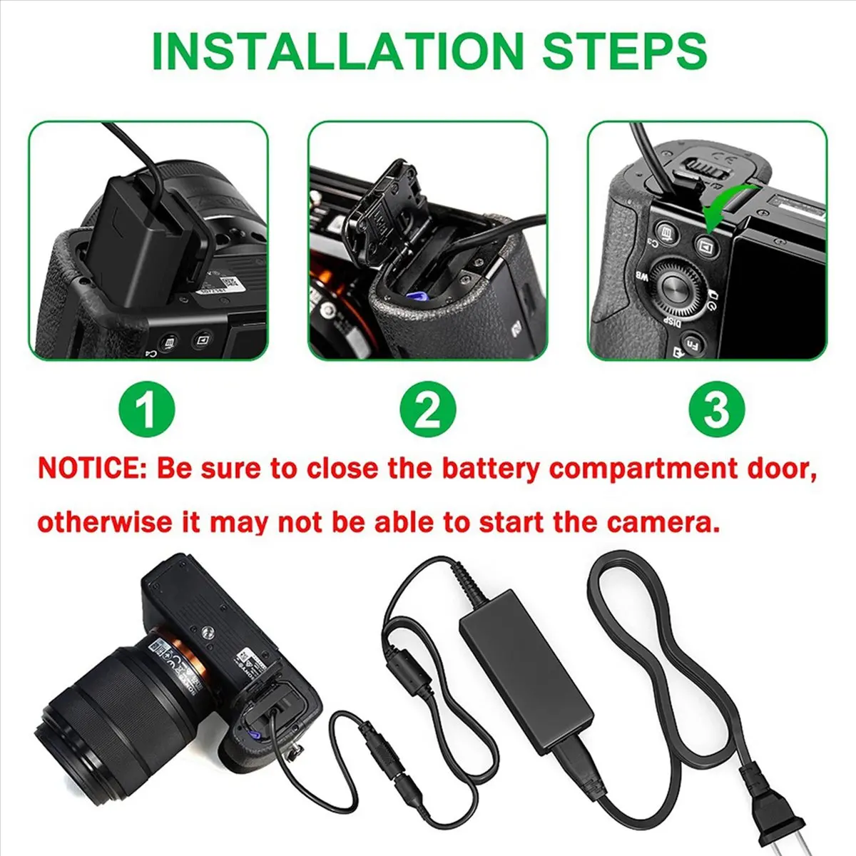 3X AC-PW20 NP-FW50 …