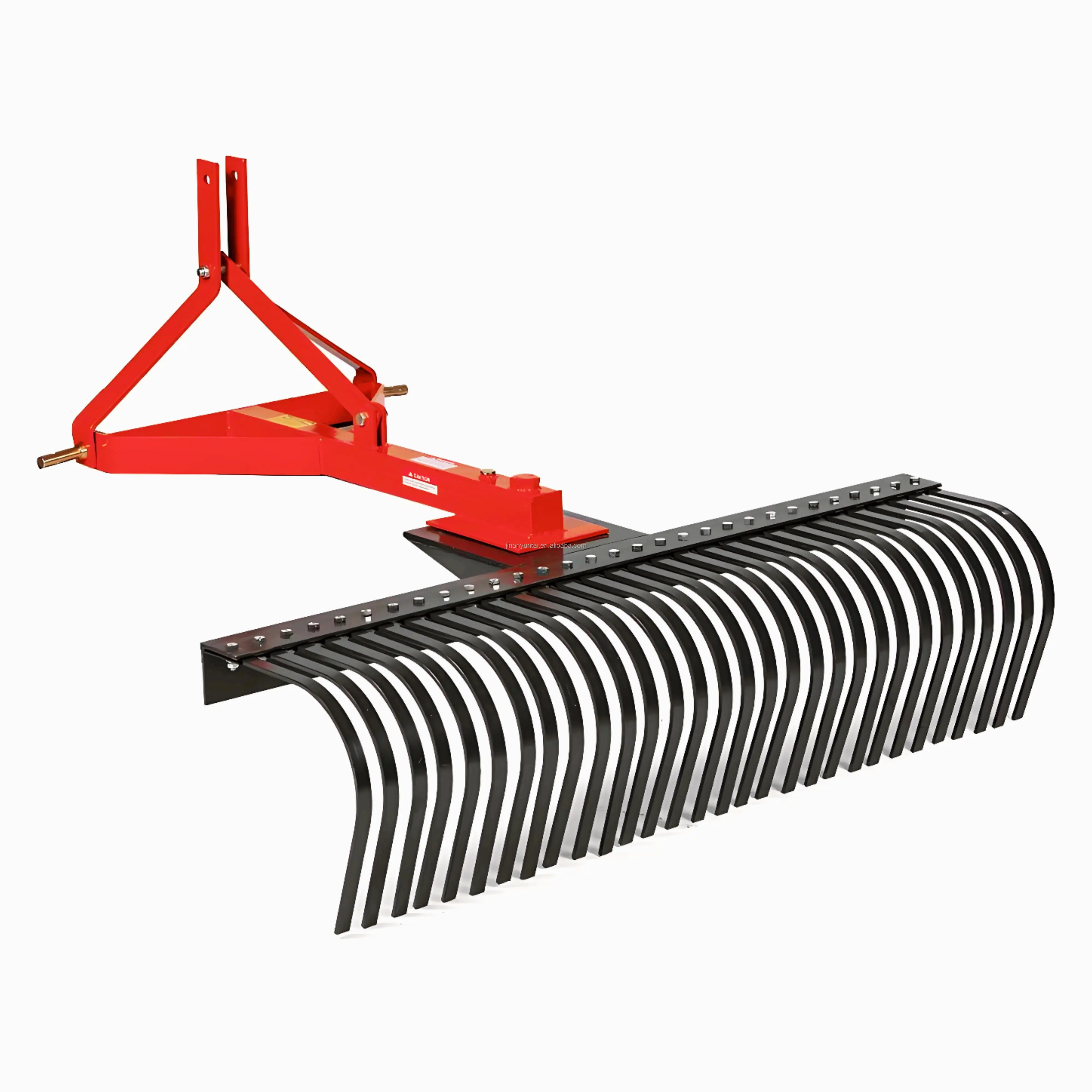 Tractor 3 Point Landscape Rake for Sale. Agricultural Machinery Equipments, Spike Rake Pine Straw