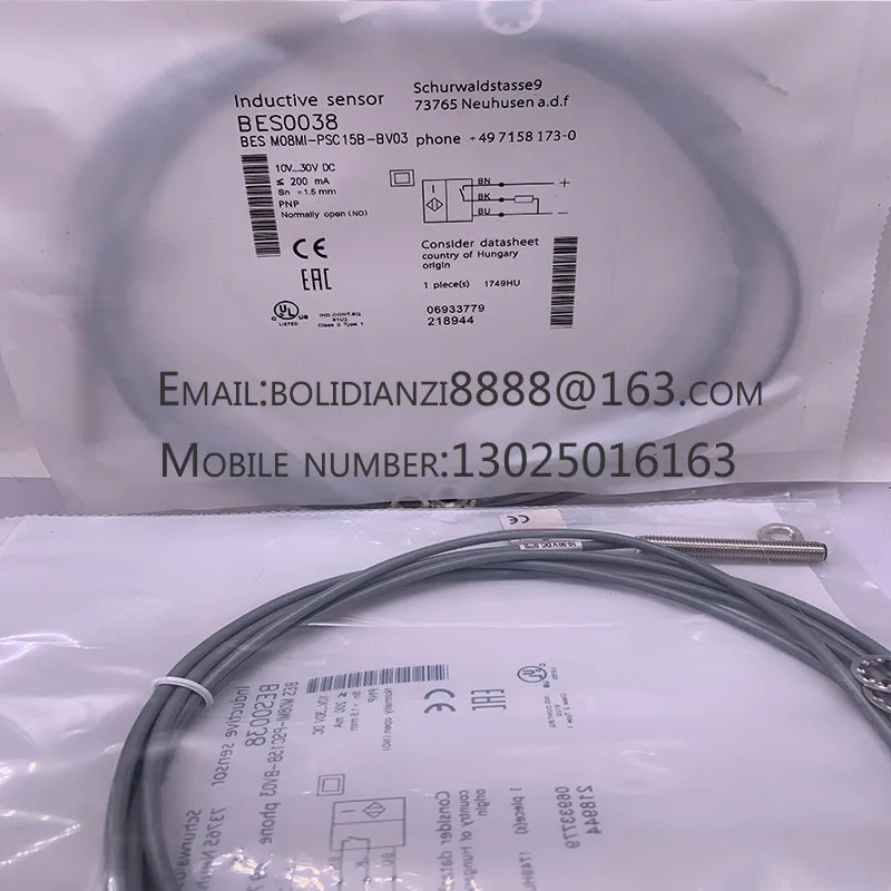 

The brand-new original sensor BES0039 BES M08MI-PSC15B-BV05 warranty for one year in stock