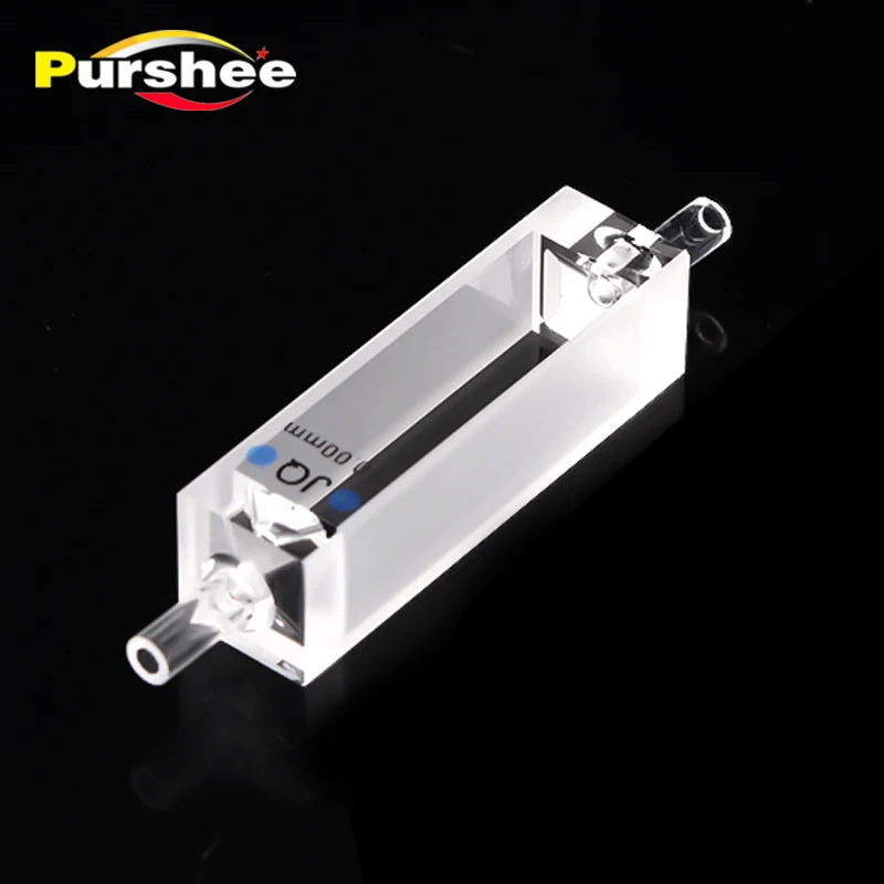 

3,5 мл кварцевый флот cuvette со стеклянной трубкой (улучшенный)