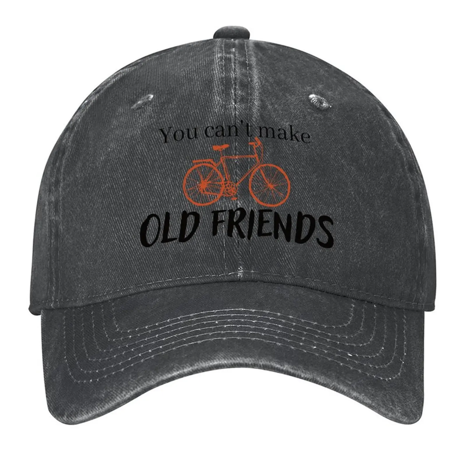 

You can't make old friends bikes Baseball Cap Streetwear Golf Cap Golf Wear Hat men Men Hats Women's