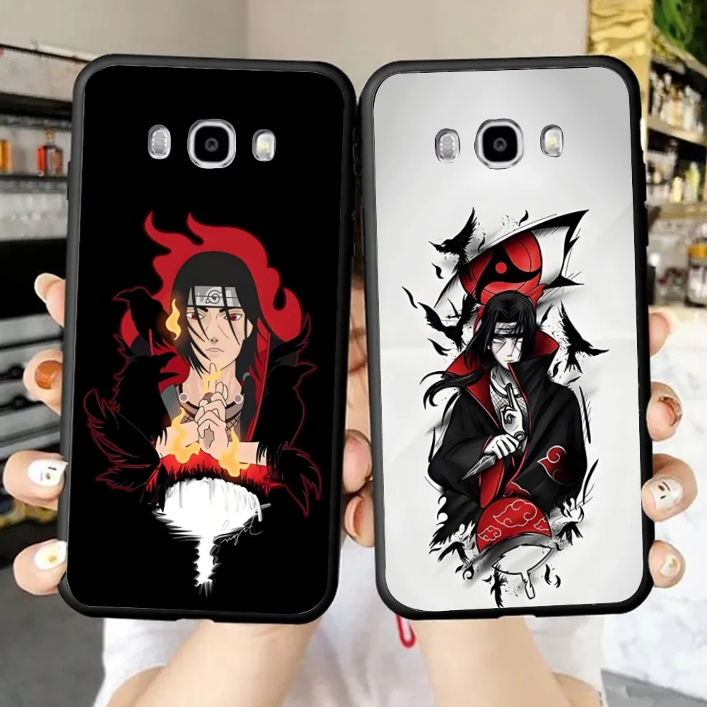 Amine U-Uchiha L-Itachis Phone Case For Xiaomi 11 Redmi Note 11 5G 8T 9A 9 10T Note8Pro Note9 12SUltra Black Case