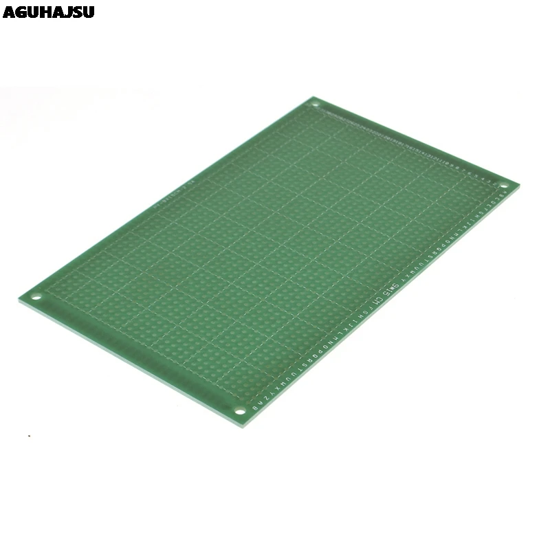 Placa universal da dupla camada do PWB, painel lateral dobro, verde, 2.54mm, 9x15 cm, 1PC