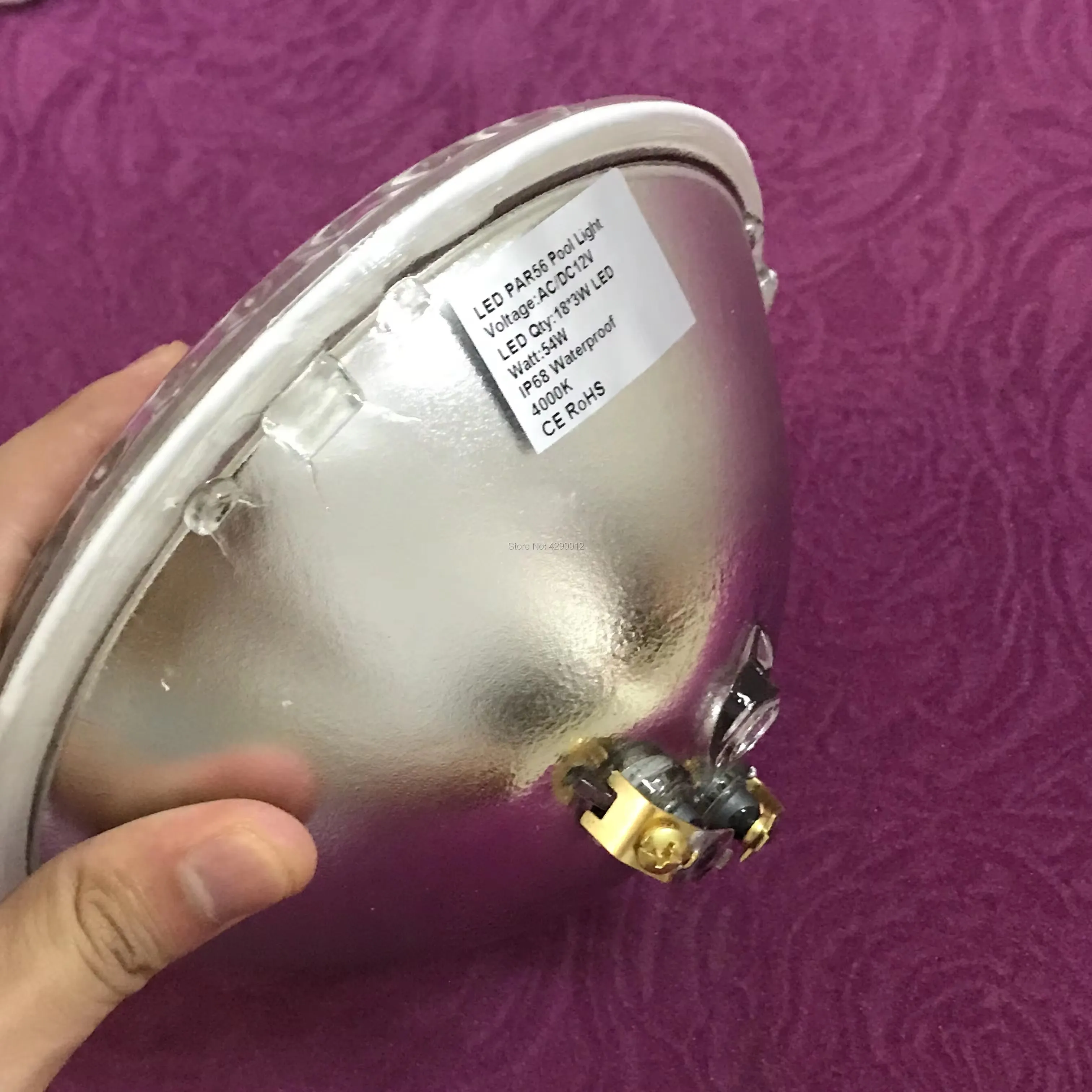 أضواء RGB LED تحت الماء ، إضاءة بركة ، أبيض دافئ ، أضواء بيضاء باردة ، PAR56 ، 18 واط ، 35 واط ، 54 واط