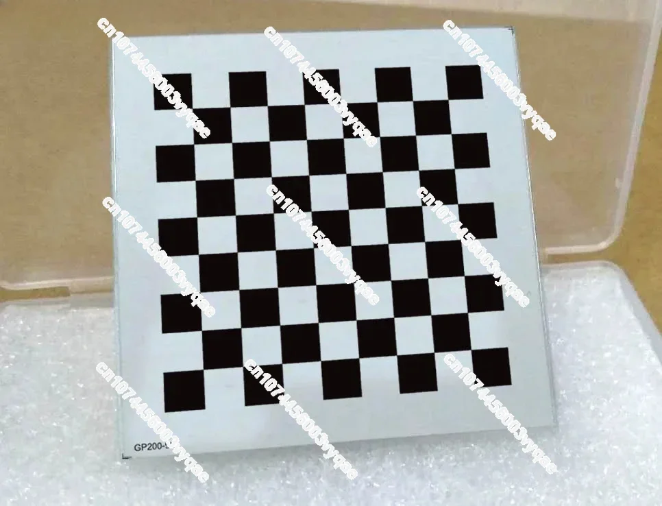 

Customized 9*9 Checkerboard Grid Aluminum Calibration Board Optical Correction Nine Square Grid Visual Measurement Non-reflectiv