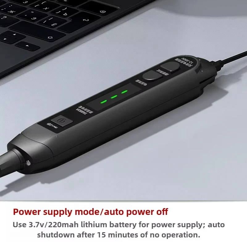 JINLI   Portable Digital Voltage Tester Pen Rechargeable Breakpoint Measurement