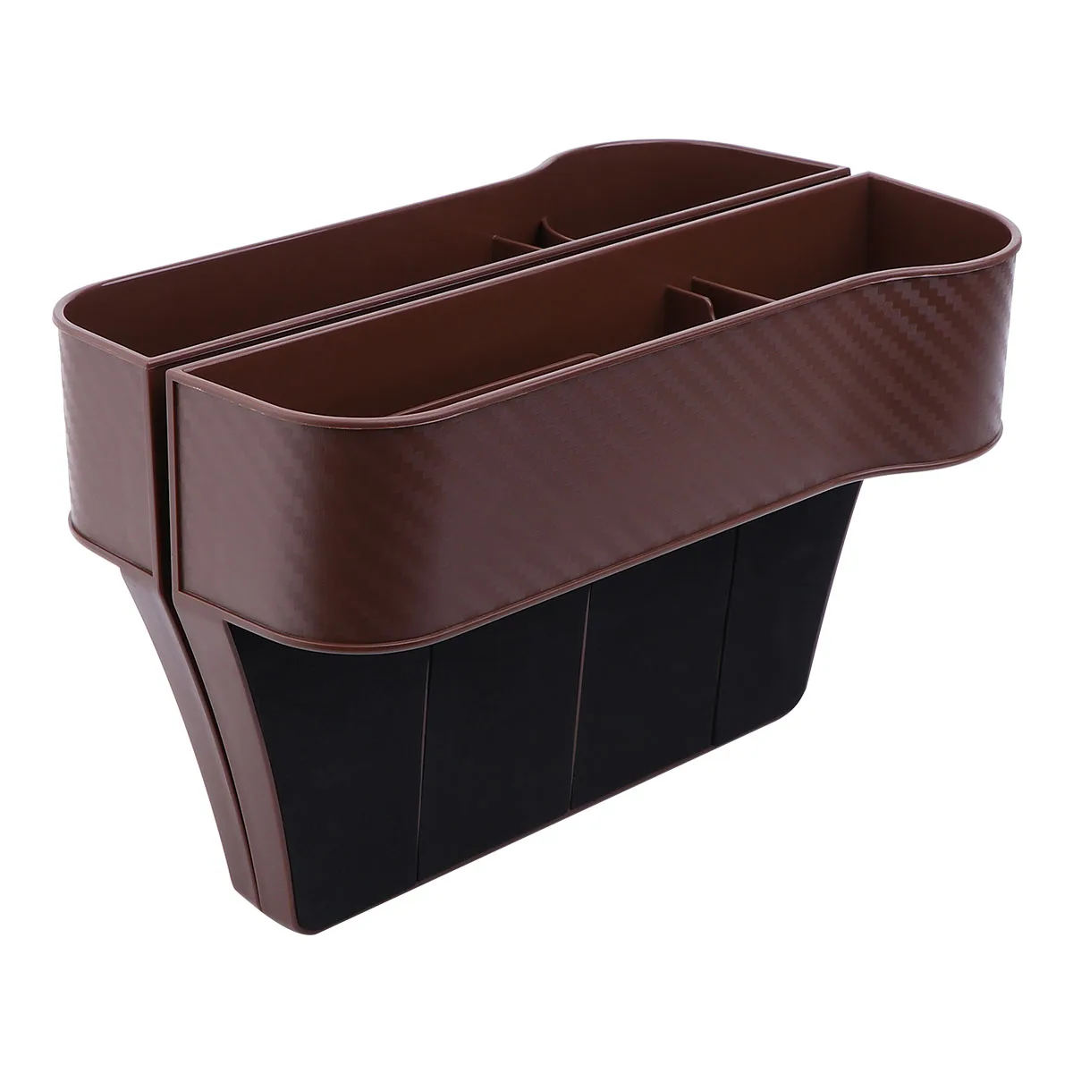 

2 Pcs Seat Gap Boxes ABS Material Storage ganizer for Car Clean Tidy Easy Install Plastic Practical Box