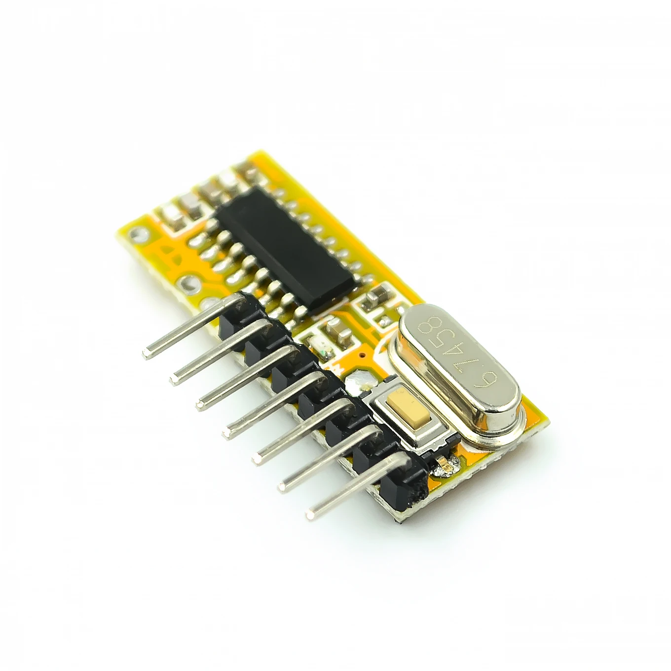 RXC6 433Mhz Superheterodyne Wireless Receiver PT2262 Code Steady  /AVR Module With Learning Code Mode