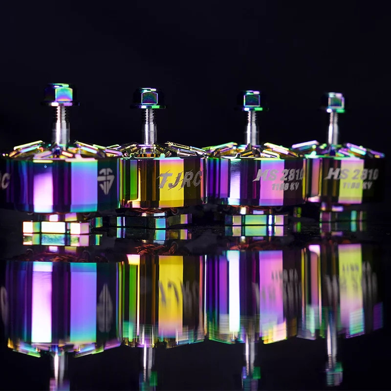 

Бесколлекторные двигатели TJRC серий 2810/2808/3110 — 988KV/1180KV/1388KV, стильные и эффективные для FPV-дронов