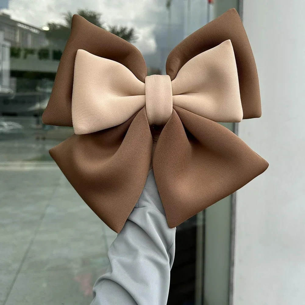 귀여운 리본 헬멧 모델링 리본 전기차 장식 헬멧 귀여운 리본 천 리본 액세서리 전기 자전거 헬멧 장식용