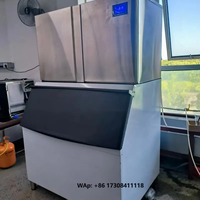 Hot Sale Commercial 700-1000kg/day Ice Cube Making Machine for Home Business