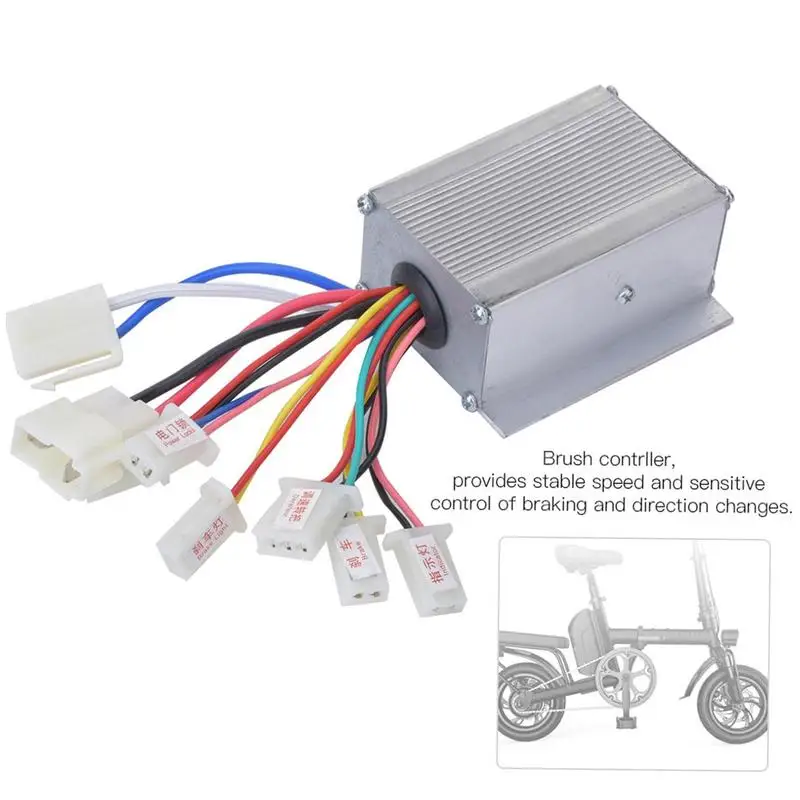 Speed Controller For Electric Motor Motor Control Direct-Current Brush Aluminum Alloy 250W Speed Control 24V Motor Controller