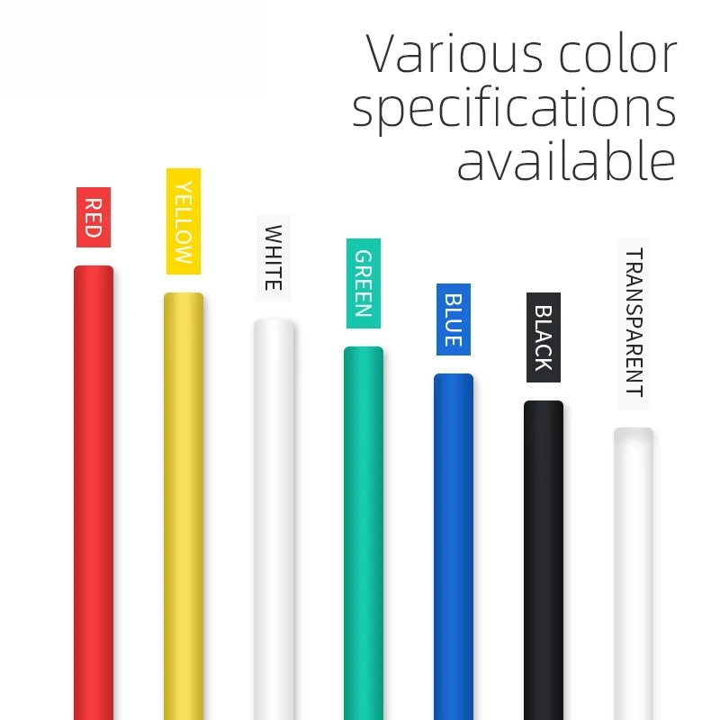 Tubo termorretráctil 2:1, 127/164/328/140/530/560/580/780 Uds., manguito aislante de poliolefina surtido, envoltura de manguito de Cable