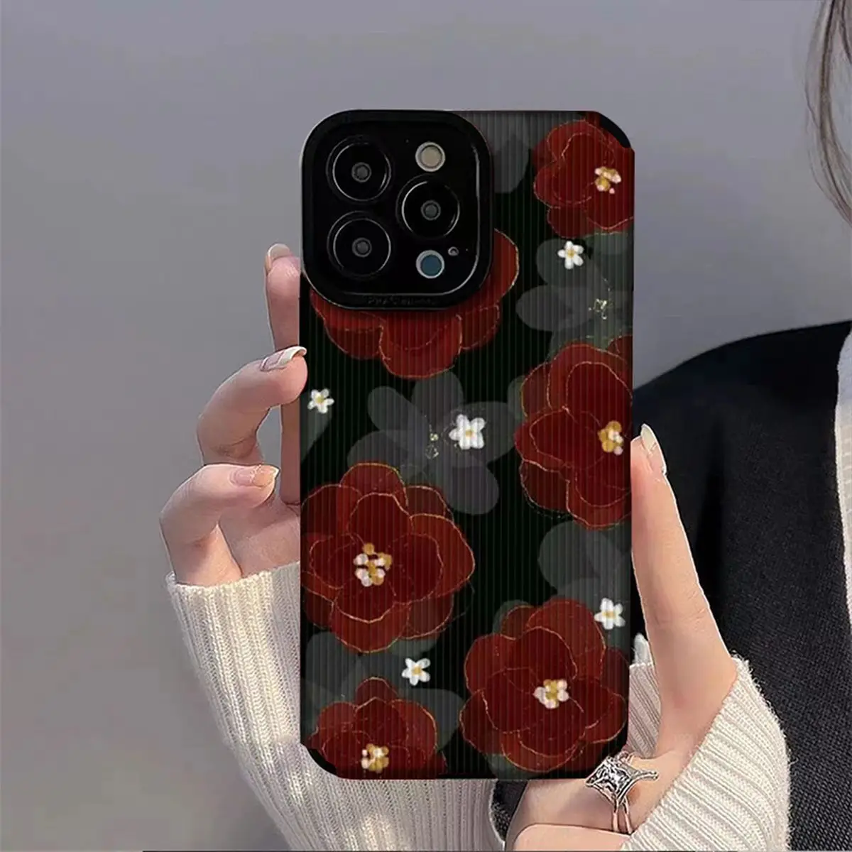 Flower PHone Leather Case For Samsung Galaxy S24 S23 S22 Ultra Plus S20 FE A55 A53 A52S A52 A54 A14 A33 A13 A34 A32 A51 A73 A72