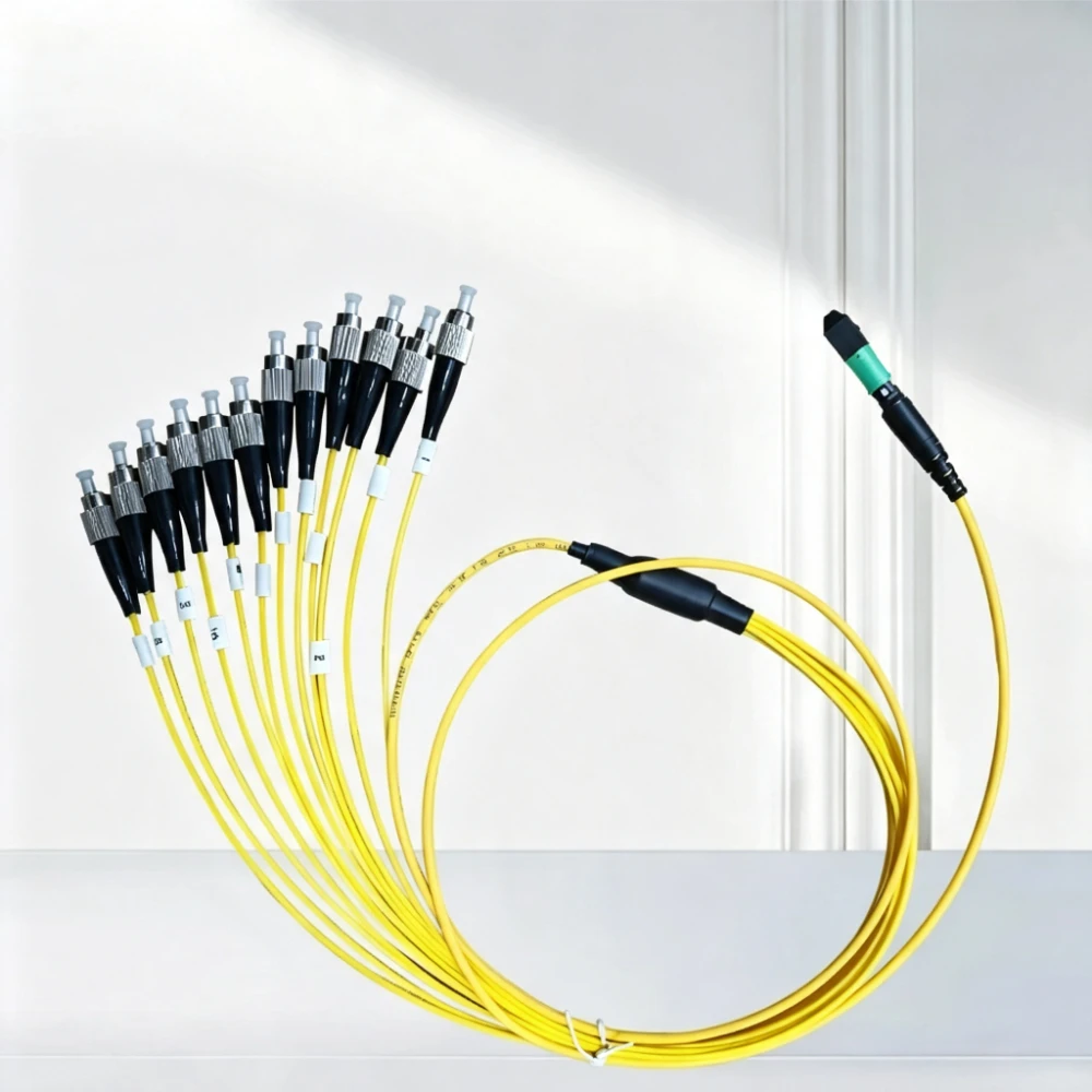 4M Double Core Optical Fiber Cable For Large Format Printer 2 Cores Fiber Patch Cord Inkjet Plotter Data Transfer Signal Wire