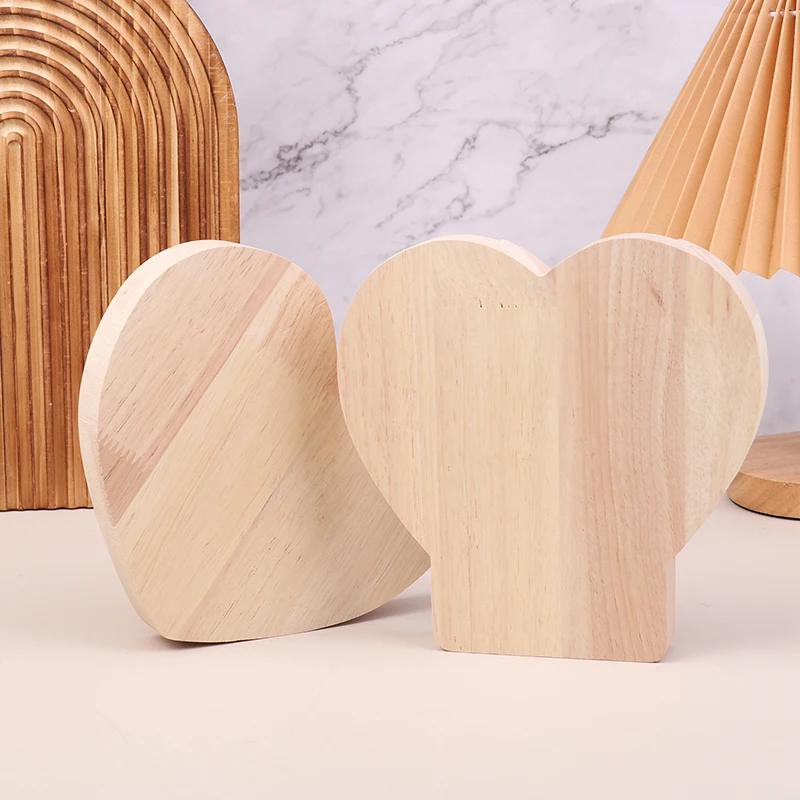 Hucha en forma de corazón, caja de madera para ahorrar dinero, tarro, caja de almacenamiento de monedas, adorno de escritorio, decoración del hogar, artesanía, regalo de Navidad