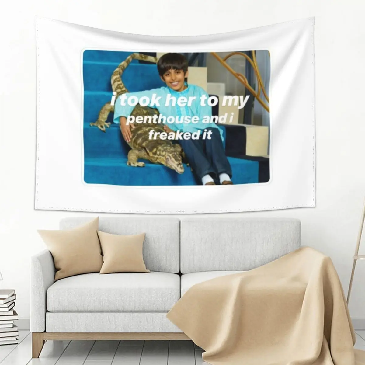 

Ravi Freaked it Tapestry