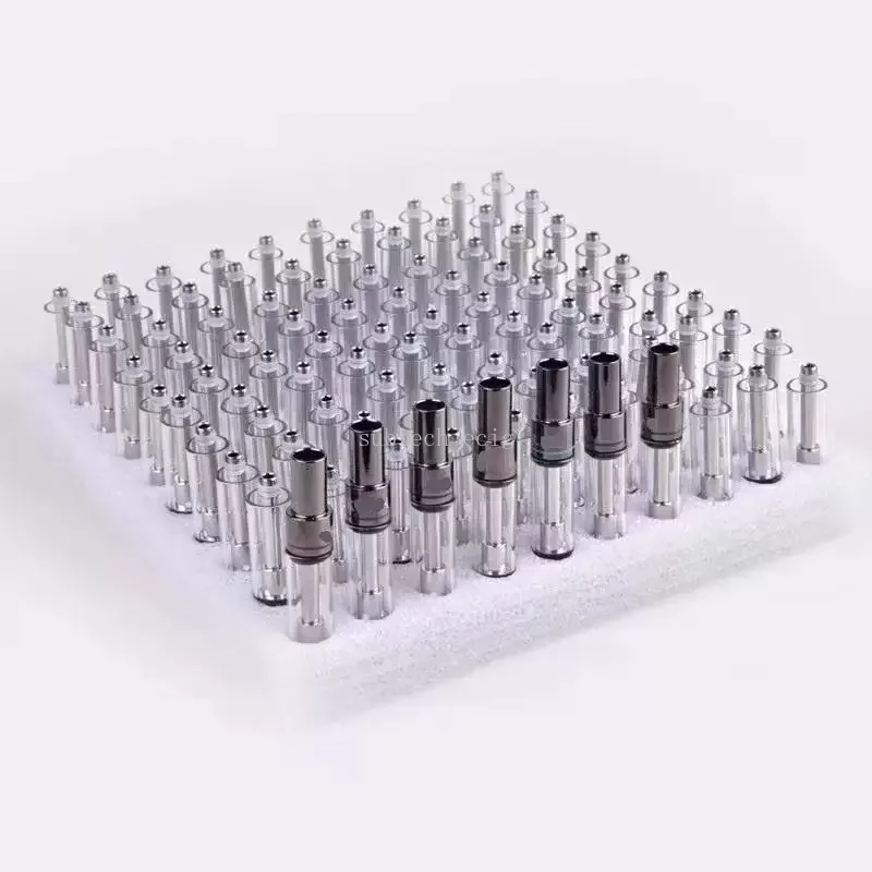 Imagem -03 - Rove Cartuchos Carts Atomizers 0.8ml 1.0ml Ceramic Coil Wax Vaporizer Pen sem Vazamento 510 Thread Thick Oil Cartridge Ecig 50 Pcs