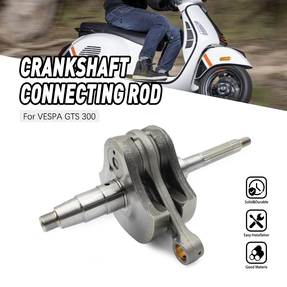 For Vespa GTS ie Super GTV 300cc 4T LC B0139460001 83050R0A 1A013591R0 Scooter GTS300 GTV300 Crankshaft Assembly