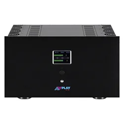 AVplay A-75 HIFI Class A 80~300W*2 Power Amp Amplifier Voltage Digital Temperature LCD Display Bridge 800W*1 A+B Output