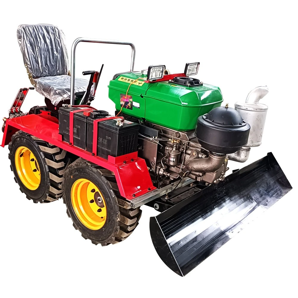 

Agricultural Agricol 4 Wheel Farmer Micro Tractor Small Mini 4x4 Compact Farm 25hp 40hp 45hp 50hp 4wd Tractor