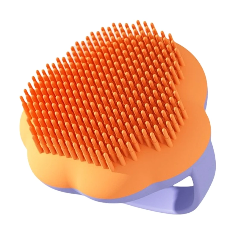 Les pattes brosse bain pour bébé en Silicone souple conçoivent une brosse à récurer douce pour le confort du nourrisson