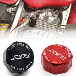 Rear Brake Reservoir Cover for HONDA XR250R XR400R XR650R XR 250 400 650 R 250R 400R 650R Motorcycle Accessories Pump Fluid Caps