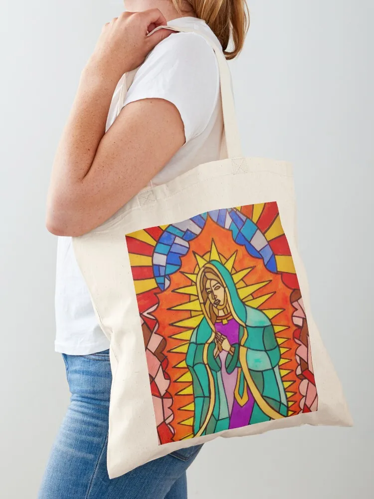 

La Virgen Tote Bag reusable shopping bags hand bag sac pour femme cloth bag woman