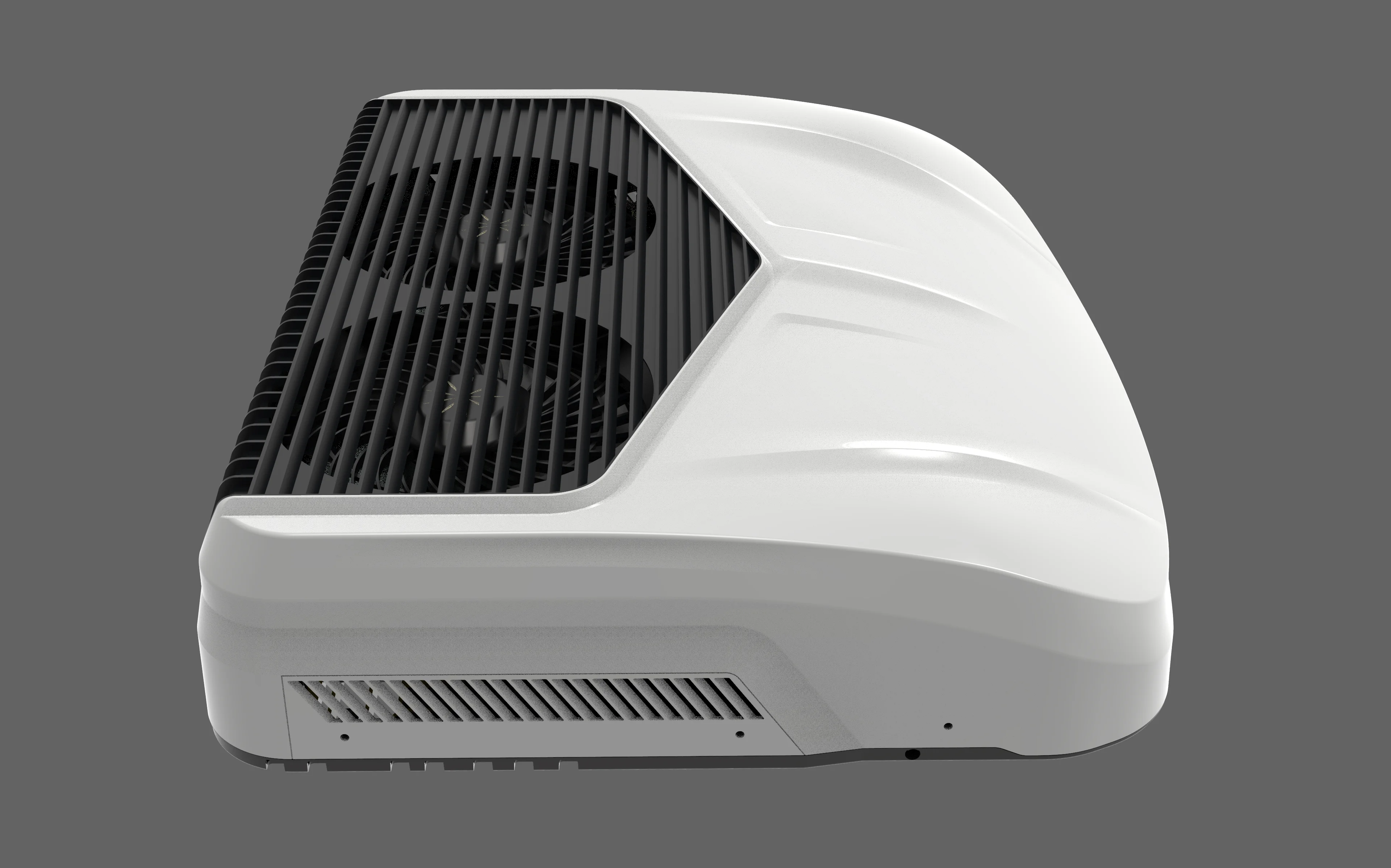 Parking Cooler 24V RV/Truck/Tractor Rooftop Air Conditioner 3000W Cooling Capacity 200-850W Power Double-cylinder Rotary