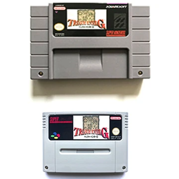 

Treasure Hunter G game cartridge For snes ntsc pal video game