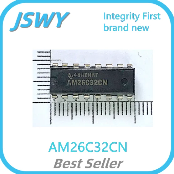 (5/50 pieces) AM26C32IN AM26C32CN DIP16 four-way receiver chip electronics 100% brand new original integrity first