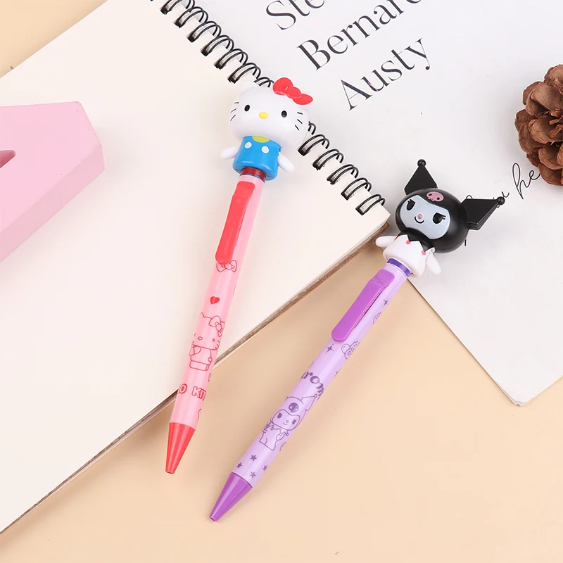 

Cartoon Hello Kitty Ballpoint Pen Kuromi Melody Cinnamoroll Pen Students Gift
