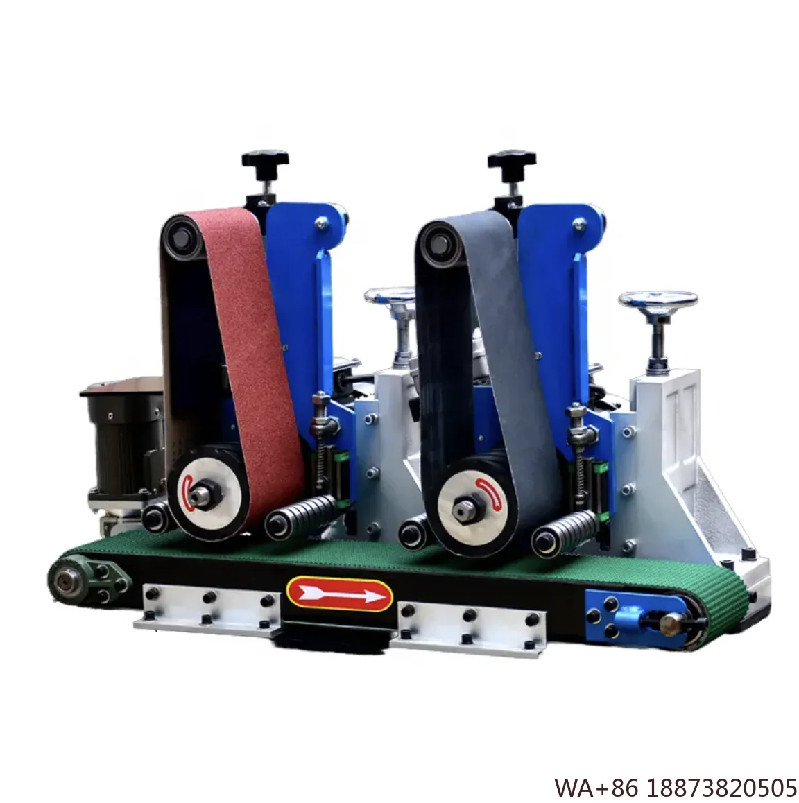 المكون الأساسي يستخدم ماكينة صنفرة حزام الطحن والتلميع الأوتوماتيكية مع محرك As #2