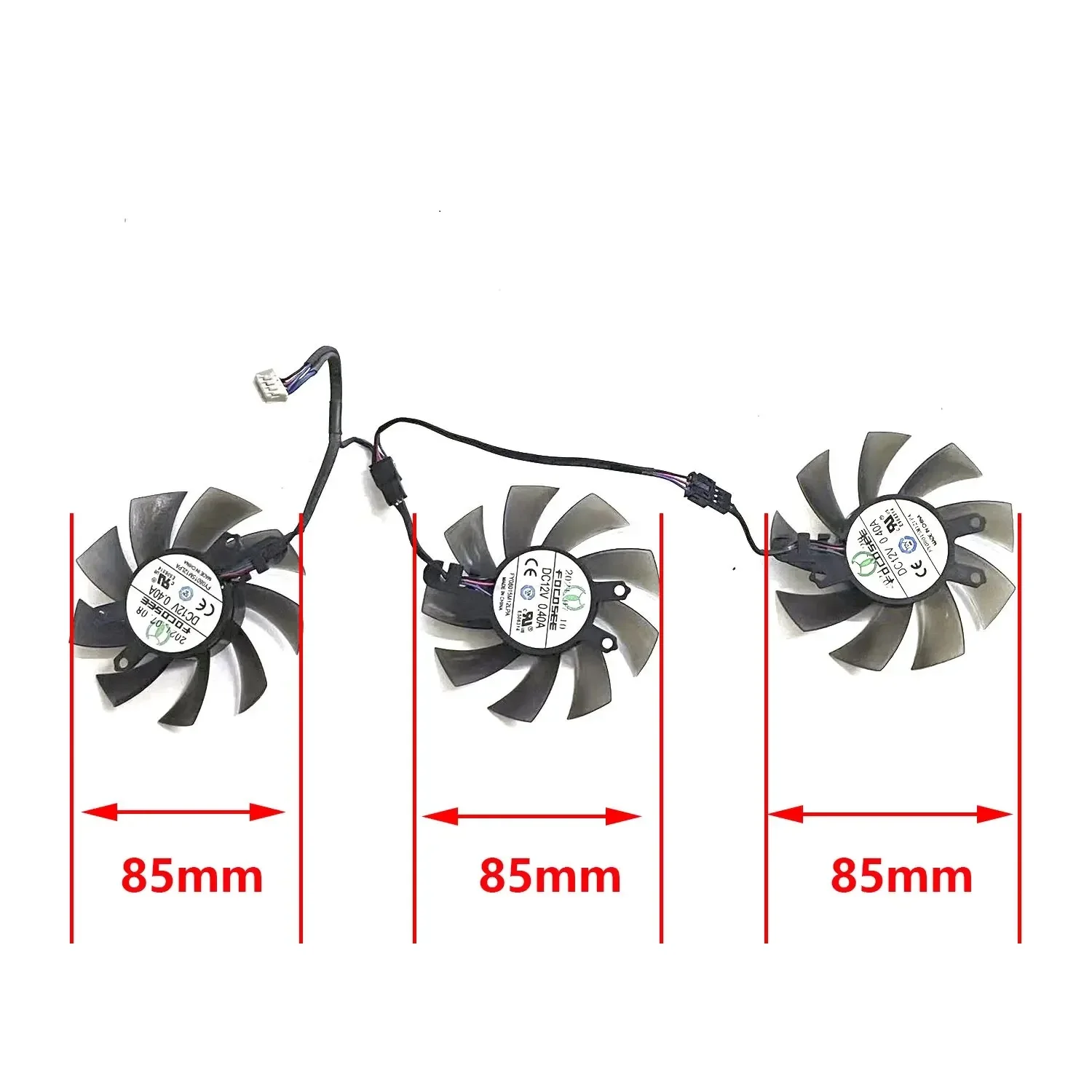 New GPU fan 75MM 4pin FY08015M12LPA GALAXY GeForce RTX2060 universal MAX OC graphics card