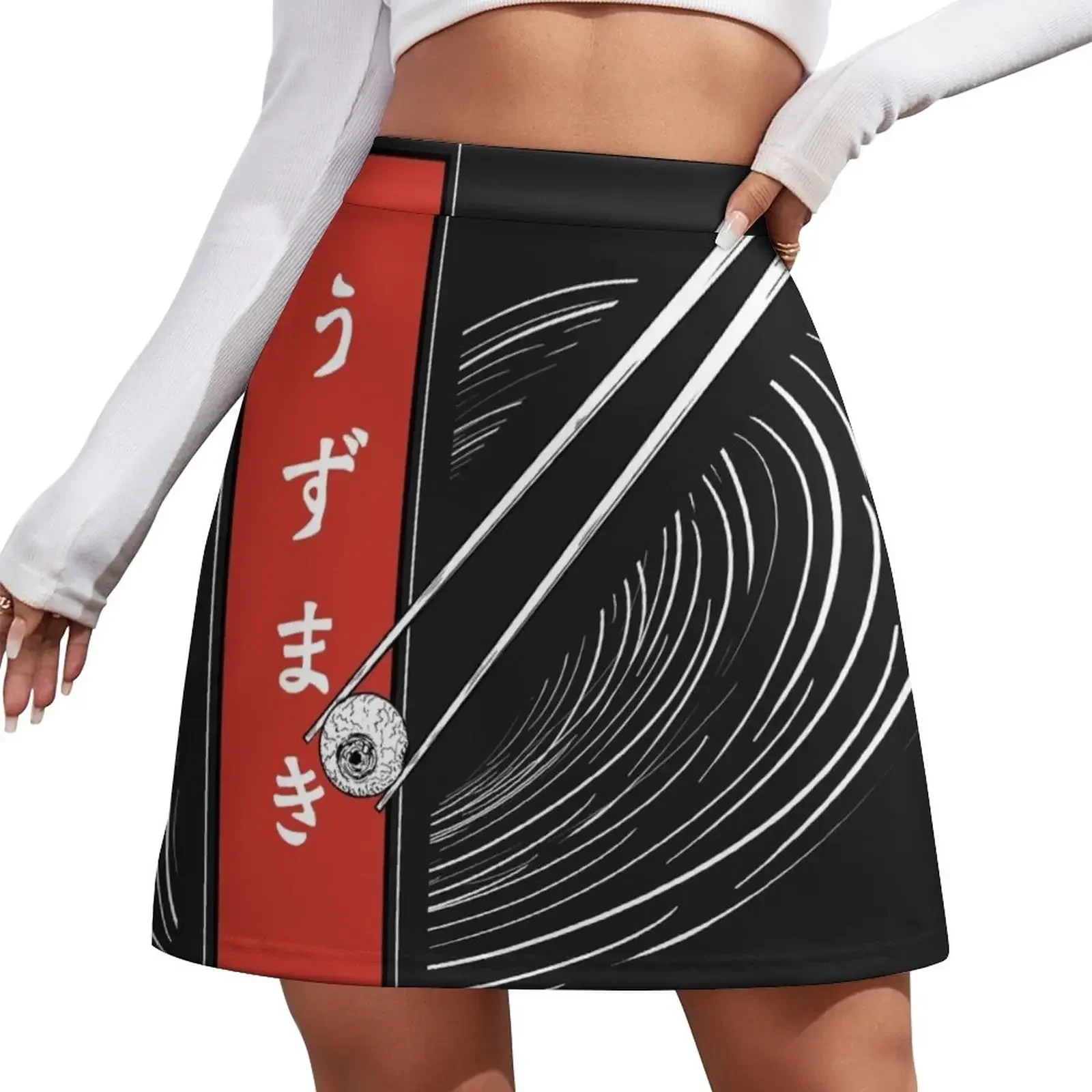 

Uzumaki Mini Skirt midi skirt for women Women's skirt Woman clothing