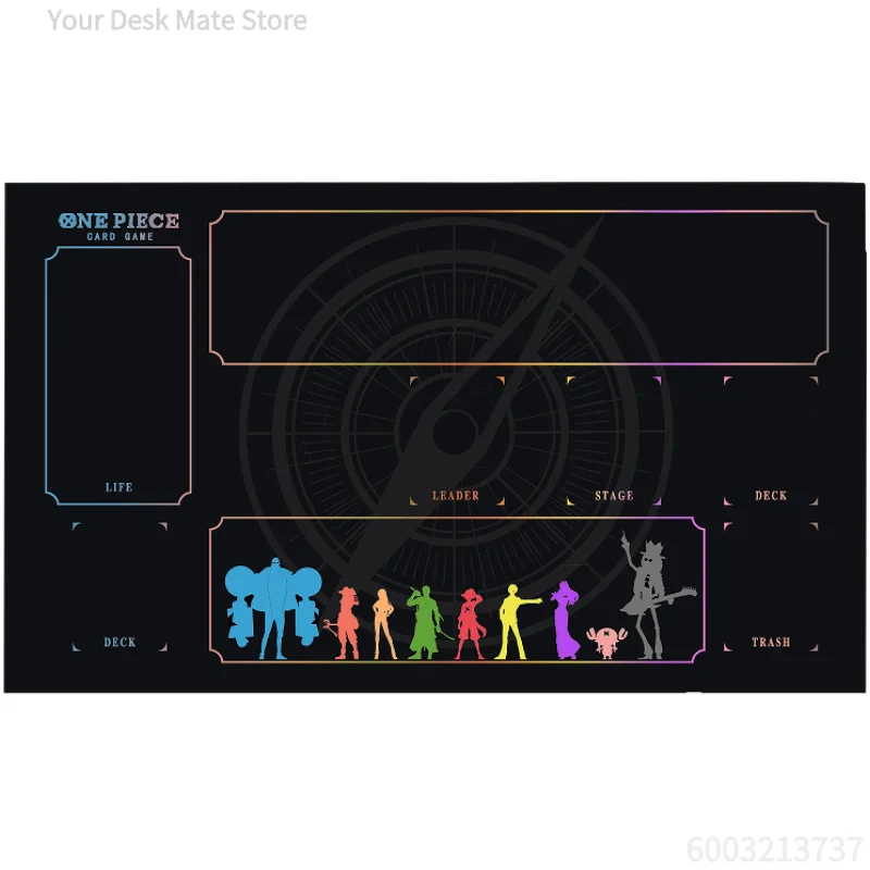 One Piece Sunset Silhouette Playmat Waterproof Non-slip TCG Card Game Desk Mat