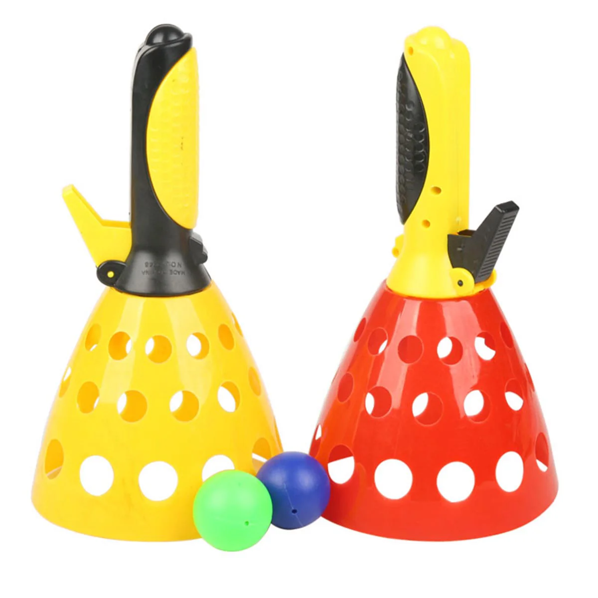 Kinderen Kids Toss Ball Gooi Chuck Ball Speelgoedset (willekeurige kleur) Kinderen toss ball Speelgoed toss ball Chuck ball set