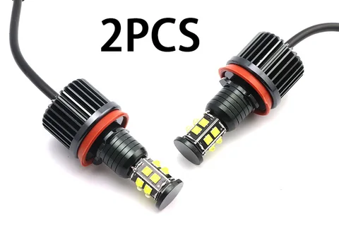 2p 240W 6000K лампа LED Angel Eyes габаритные лампы для BMW E81 E82 E87 E88 E90 E92 M3 E93 E60 E70 X5 E71 X6 X6M E89 Z4 2007-UP