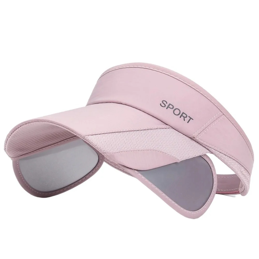 Fashion Scalable Sports Sun Hat Wide Brim Sunscreen Empty Top Hat Golf Hat Visor Summer Baseball Cap Fitness