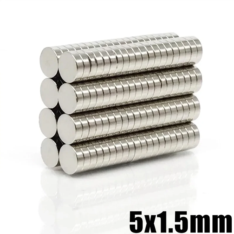 5x1.5mm Magnet 50/200/1000/5000pcs Mini Small Round Shape Fridge Diy Science Craft Office Refrigerator 5*1.5mm Accessory