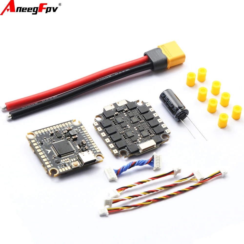 

RC Aneegfpv F405 V2 F4 V3S Управление полетом FC с BetaFlight/INAV BLS-50A/65A 4in1 ESC Stack для RC FPV Drone Plane