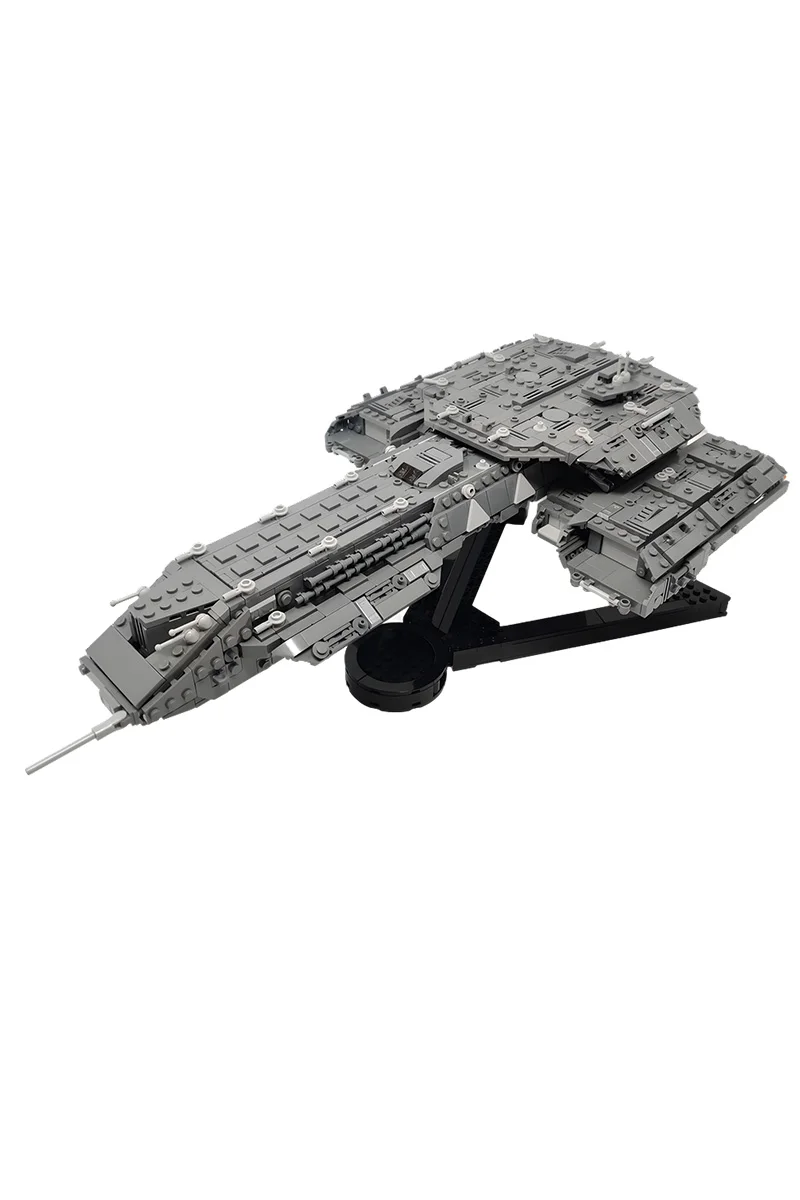 

Gobricks MOC Stargated BC-304 Daedalus Deep Space Carrier Building Blocks BC-304 Daedalus Deep Space Transporter Bricks Toys