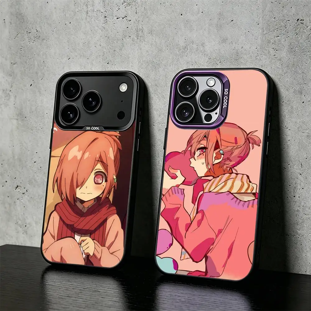 

Anime Sosuke Mitsuba Manga Phone Case For iPhone 17,16,15,14,13,12,11 Plus,Pro Max,XS,Colored silver phone case