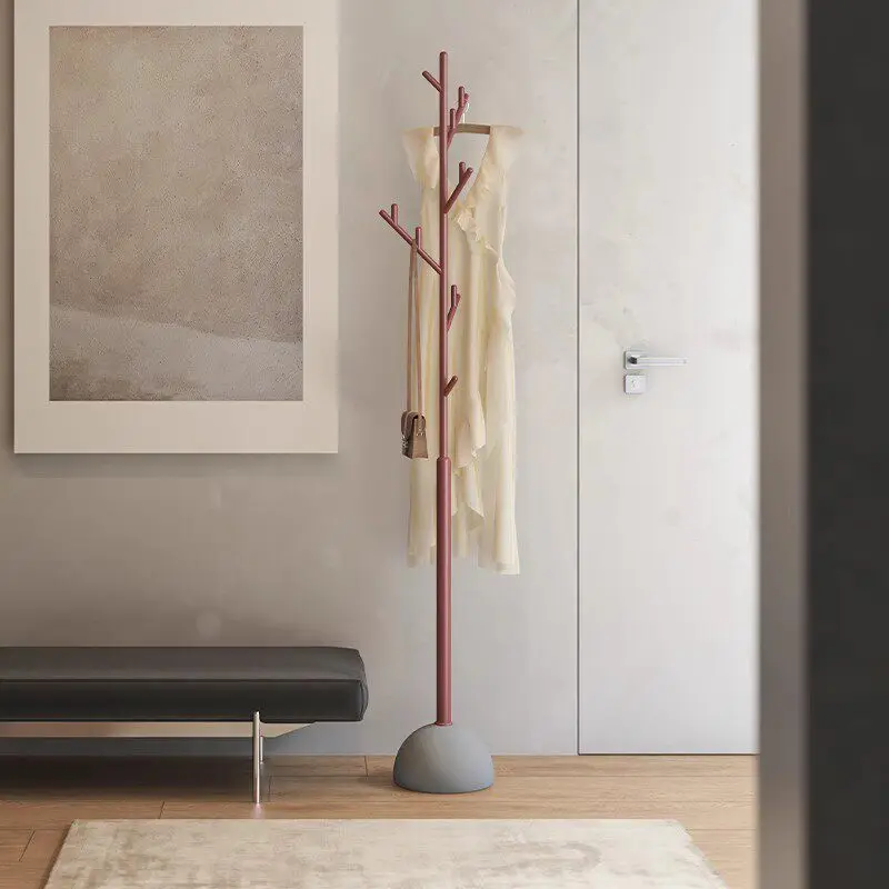 Creative Kids Coat Rack Floor Standing Clothes Hanger Children's Bedroom Garment Stand Vibrant