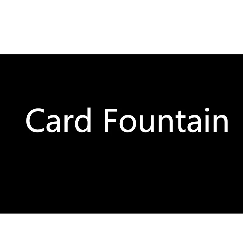 Remote Control Card Fountain Magic Tricks From Glass Cup Magic Tricks Find Select Card Magie Stage Illusions magica Props