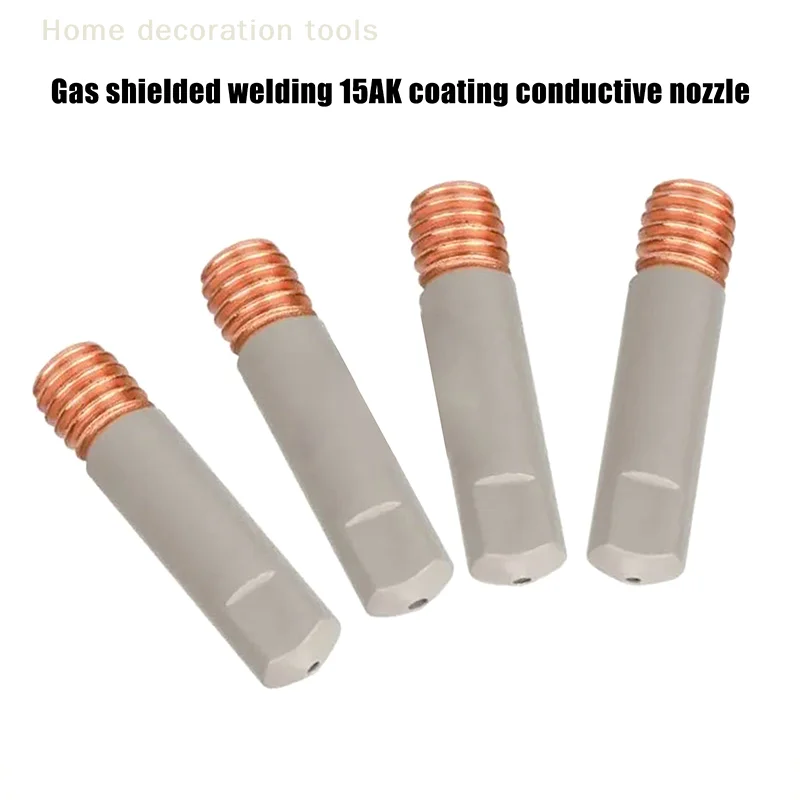 5pcs MB15AK Lasmondstuk Tips Coating Beschermen Gasmondstuk Tip 0.8mm MIG Lassen Gereedschap Onderdelen